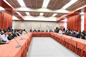 DISCUSSION WITH THE MINISTER MELHEM RIACHY 20