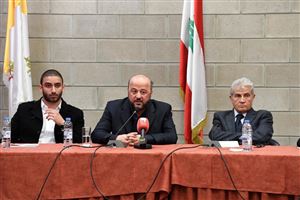 DISCUSSION WITH THE MINISTER MELHEM RIACHY 25