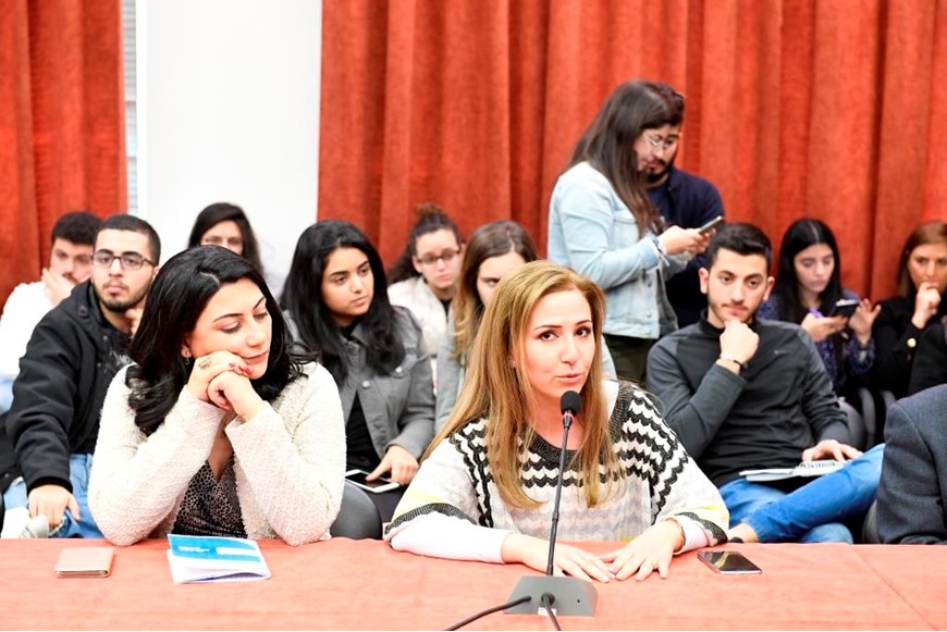 DISCUSSION WITH THE MINISTER MELHEM RIACHY 26