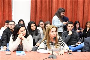 DISCUSSION WITH THE MINISTER MELHEM RIACHY 26