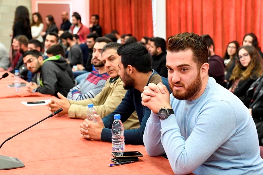 DISCUSSION WITH THE MINISTER MELHEM RIACHY 27