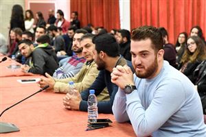 DISCUSSION WITH THE MINISTER MELHEM RIACHY 27