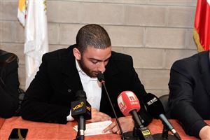 DISCUSSION WITH THE MINISTER MELHEM RIACHY 28