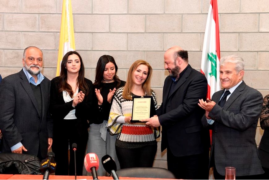 DISCUSSION WITH THE MINISTER MELHEM RIACHY 30