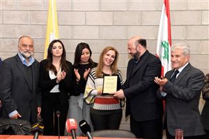 DISCUSSION WITH THE MINISTER MELHEM RIACHY 30