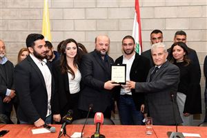 DISCUSSION WITH THE MINISTER MELHEM RIACHY 34