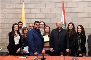 DISCUSSION WITH THE MINISTER MELHEM RIACHY 35