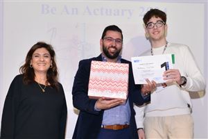 Department of Mathematics and Statistics Organizes Actuarial Event 6