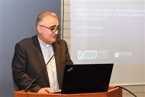 Expert Roudi Baroudi Discusses the Maritime Border Agreement Between Lebanon and the Israeli Government 3