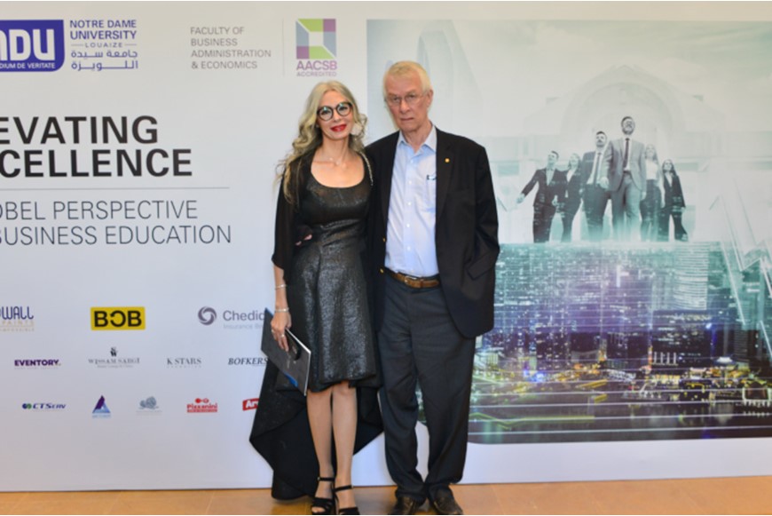 FBAE Celebrates AACSB Accreditation with Nobel Laureate 2