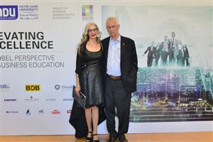 FBAE Celebrates AACSB Accreditation with Nobel Laureate 2