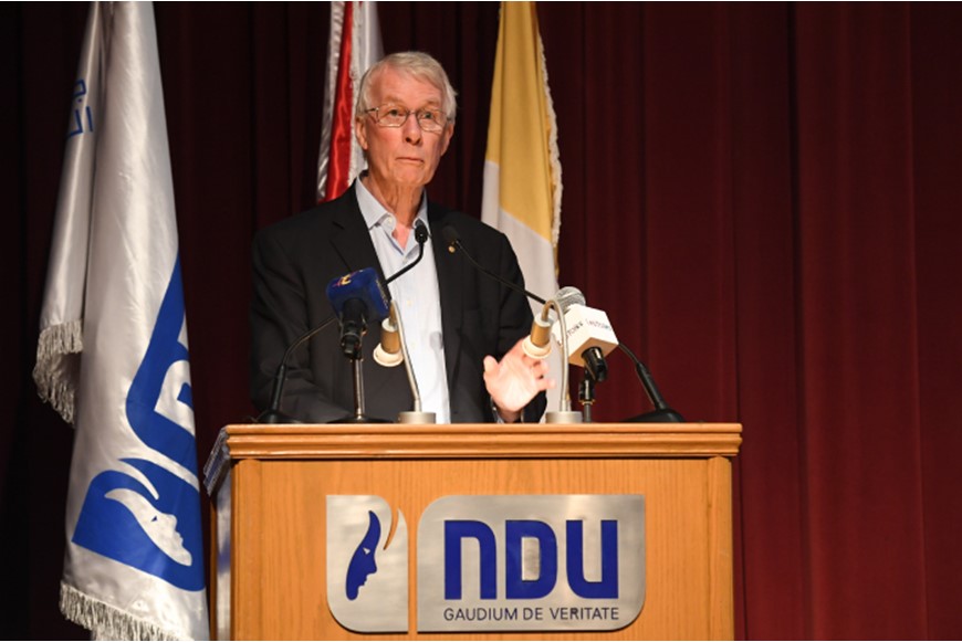 FBAE Celebrates AACSB Accreditation with Nobel Laureate 21
