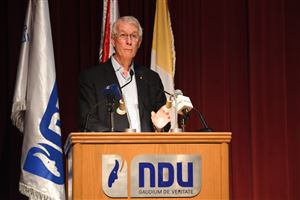 FBAE Celebrates AACSB Accreditation with Nobel Laureate 21