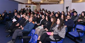 FBAE Dean Gives Lecture on the Current Financial Crisis in Lebanon 1