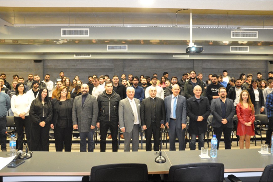 FE Hosts Order of Engineers and Architects Tripoli at North Lebanon Campus 8