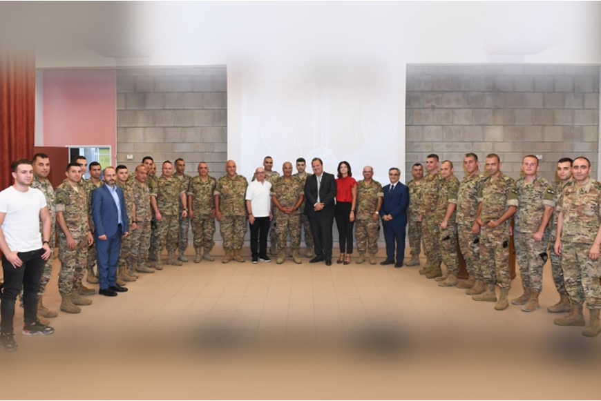 FLPS FAAD Collaborate with Lebanese Army on Workshop 1
