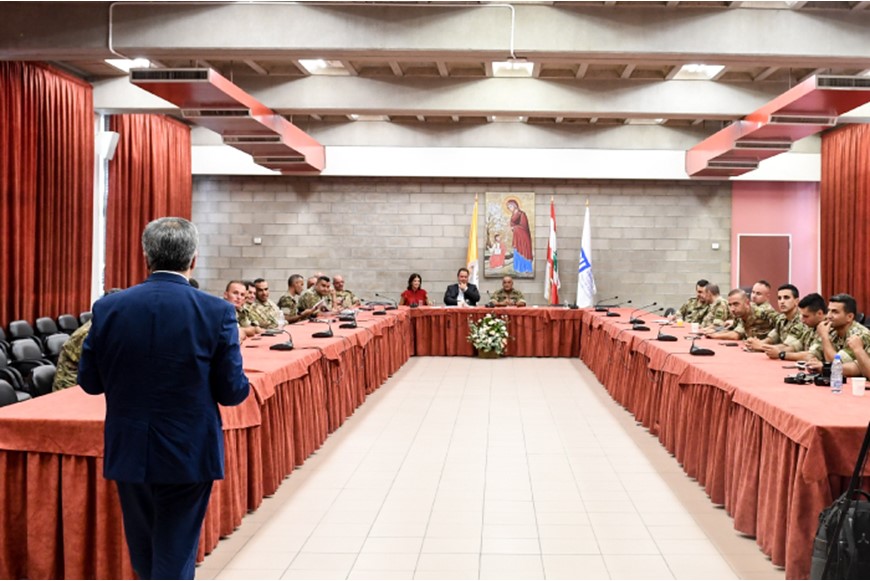 FLPS FAAD Collaborate with Lebanese Army on Workshop 6