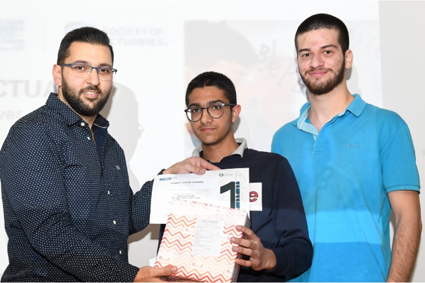 FNAS Hosts First Be An Actuary Competition for High Schoolers 4