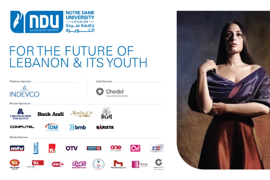 Hiba Tawaji Delivers Heartfelt Performance at NDU in Support of Students Financial Aid 23