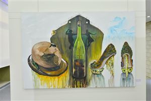 Inaugurating the Lebanese Aboard the Titanic Paintings into  the LERC LMM at NDU 7