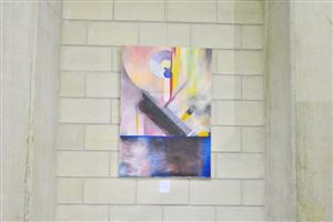 Inaugurating the Lebanese Aboard the Titanic Paintings into  the LERC LMM at NDU 8