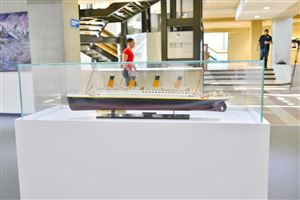 Inaugurating the Lebanese Aboard the Titanic Paintings into  the LERC LMM at NDU 21