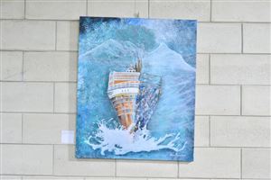 Inaugurating the Lebanese Aboard the Titanic Paintings into  the LERC LMM at NDU 28