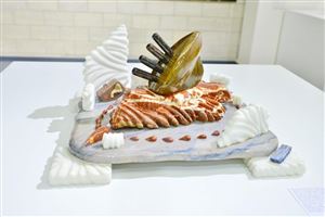 Inaugurating the Lebanese Aboard the Titanic Paintings into  the LERC LMM at NDU 32