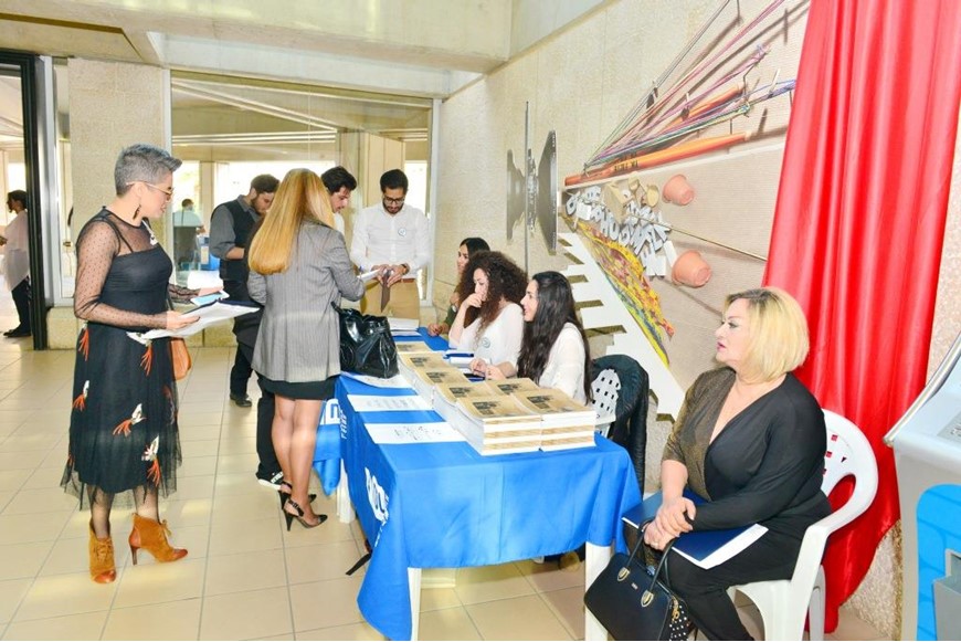 Inaugurating the Lebanese Aboard the Titanic Paintings into  the LERC LMM at NDU 35