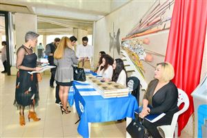 Inaugurating the Lebanese Aboard the Titanic Paintings into  the LERC LMM at NDU 35