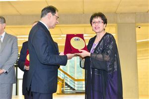 Inaugurating the Lebanese Aboard the Titanic Paintings into  the LERC LMM at NDU 47