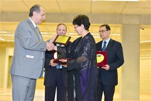 Inaugurating the Lebanese Aboard the Titanic Paintings into  the LERC LMM at NDU 48