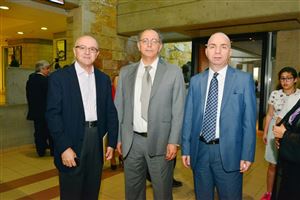 Inaugurating the Lebanese Aboard the Titanic Paintings into  the LERC LMM at NDU 52