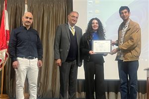 Innovative High School Students Awarded by FBAE at NDU Shouf Campus 12