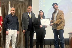 Innovative High School Students Awarded by FBAE at NDU Shouf Campus 13