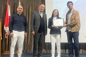 Innovative High School Students Awarded by FBAE at NDU Shouf Campus 17