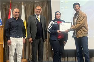 Innovative High School Students Awarded by FBAE at NDU Shouf Campus 19