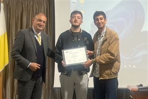 Innovative High School Students Awarded by FBAE at NDU Shouf Campus 24