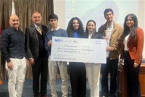 Innovative High School Students Awarded by FBAE at NDU Shouf Campus 4