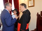 Maronite Patriarch Honors Guita Hourani  2