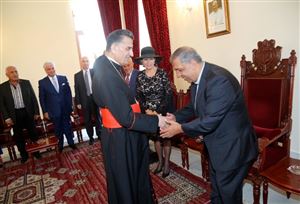 Maronite Patriarch Honors Guita Hourani  5