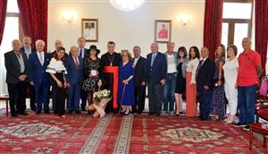 Maronite Patriarch Honors Guita Hourani  6