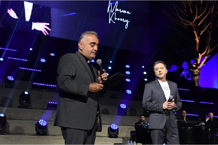 Marwan Khoury Performs at NDU in Support of Student Financial Aid 6