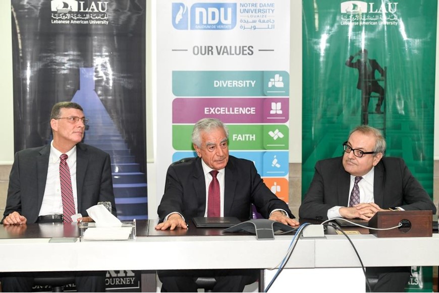 MoU Signed Between NDU and LAU 7