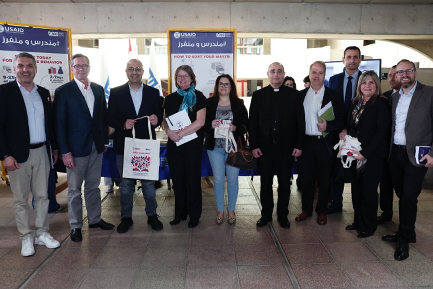 NDU-NLC Partners with USAID and the Municipality of Bechmizzine to Enhance Recyclable Waste Management 6