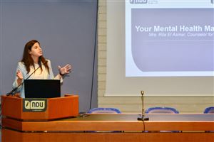 NDU Addresses Mental Health in Tailored Sessions for Students and Staff 1