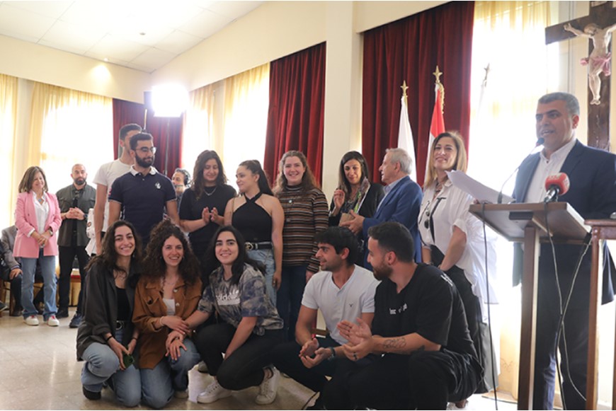 NDU Architecture Students Win First Place for Land Art Installation in Bkassine 5