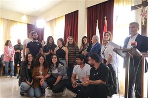 NDU Architecture Students Win First Place for Land Art Installation in Bkassine 5