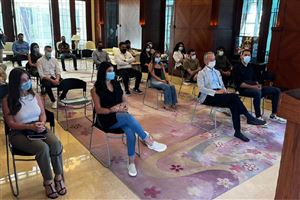 NDU FAAD Students and Associate Professor Hani Zgheib Invited to Ambassador of Japan to Lebanon Residence 3