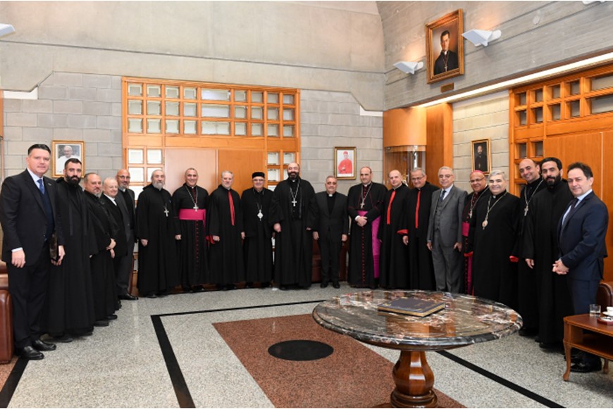NDU Honors Pope Benedict XVI with Apostolic Nuncio to Lebanon 1